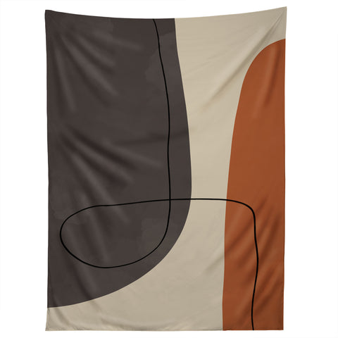 Alisa Galitsyna Modern Abstract Shapes II Tapestry