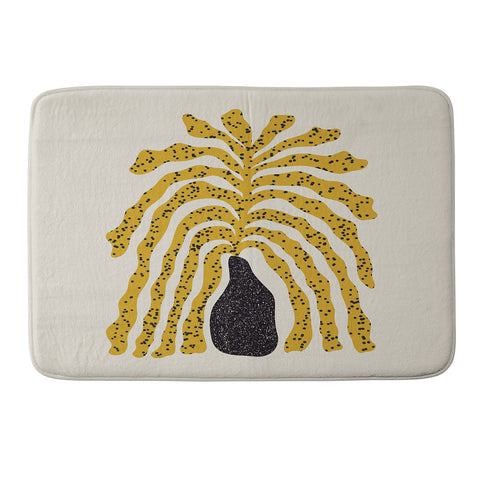 Alisa Galitsyna Modern Vase 3 Memory Foam Bath Mat