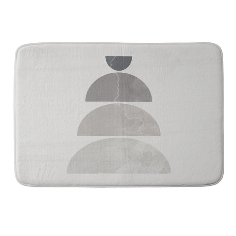 Alisa Galitsyna Monochrome Balance 1 Memory Foam Bath Mat