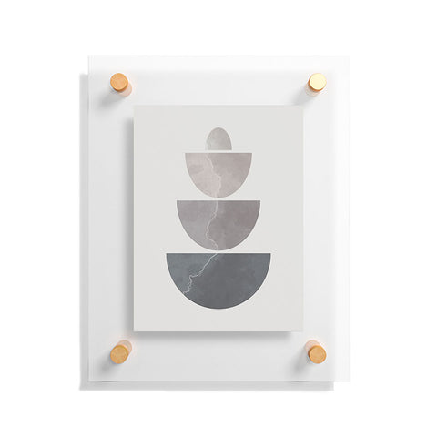 Alisa Galitsyna Monochrome Balance 2 Floating Acrylic Print