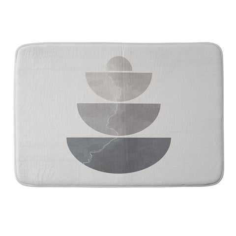 Alisa Galitsyna Monochrome Balance 2 Memory Foam Bath Mat