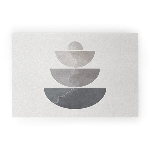 Alisa Galitsyna Monochrome Balance 2 Welcome Mat