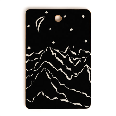 Alisa Galitsyna Mountains know the secret II Cutting Board Rectangle
