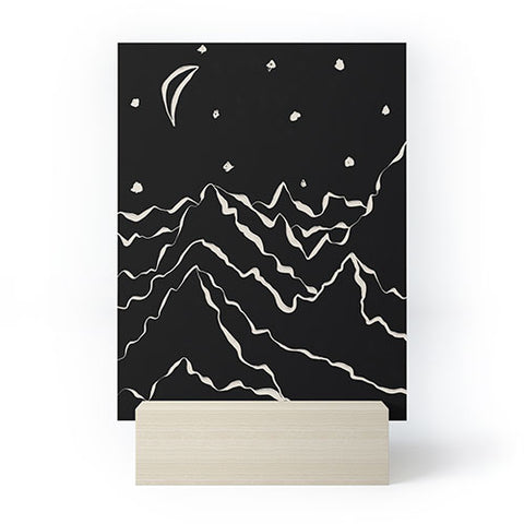 Alisa Galitsyna Mountains know the secret II Mini Art Print