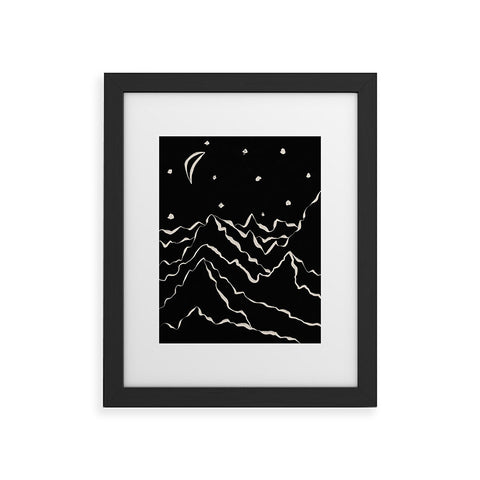 Alisa Galitsyna Mountains know the secret II Framed Art Print