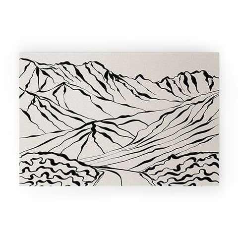 Alisa Galitsyna Mountains know the secret Welcome Mat