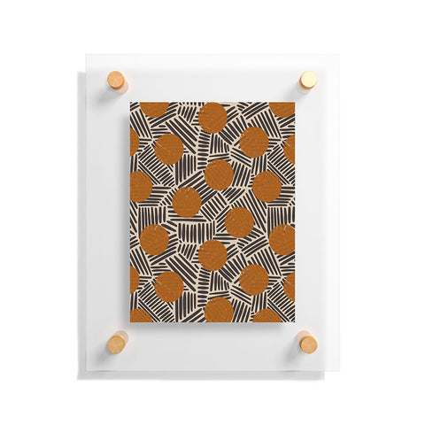 Alisa Galitsyna Neutral Abstract Pattern 2 Floating Acrylic Print