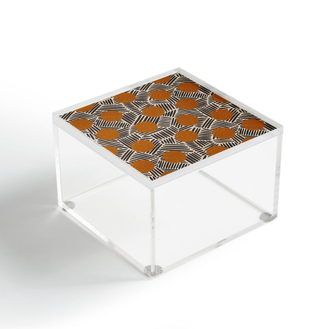 Alisa Galitsyna Neutral Abstract Pattern 2 Acrylic Box