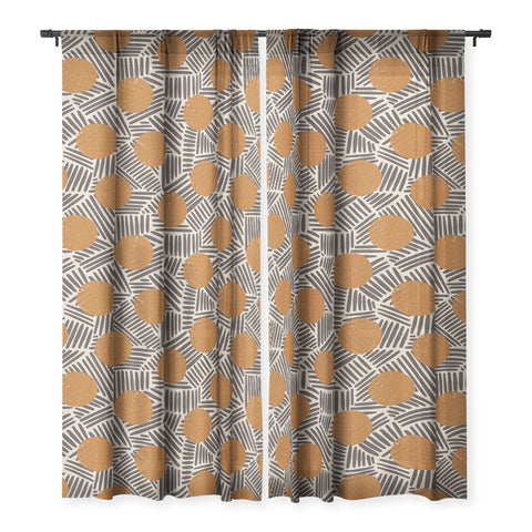 Alisa Galitsyna Neutral Abstract Pattern 2 Sheer Non Repeat
