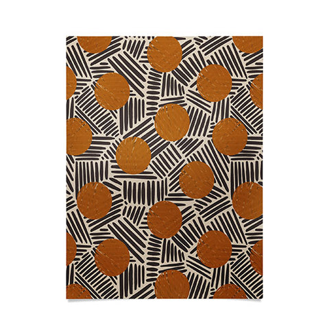 Alisa Galitsyna Neutral Abstract Pattern 2 Poster