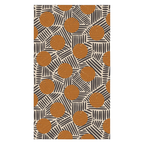 Alisa Galitsyna Neutral Abstract Pattern 2 Tablecloth