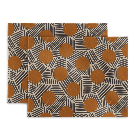 Alisa Galitsyna Neutral Abstract Pattern 2 Placemat
