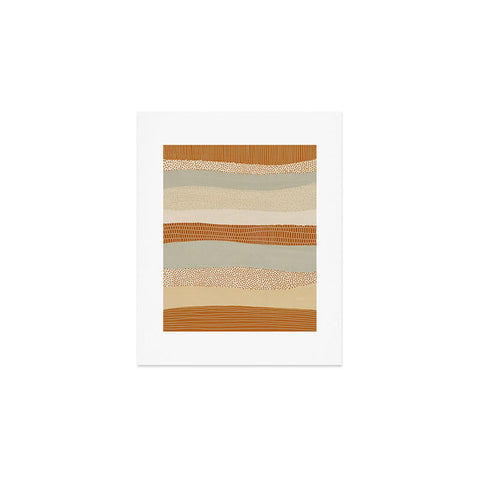 Alisa Galitsyna Neutral Abstract Pattern 5 Art Print