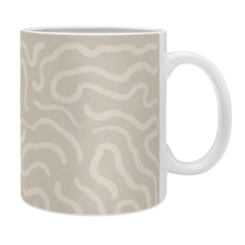 Alisa Galitsyna Neutral Organic Maze Coffee Mug