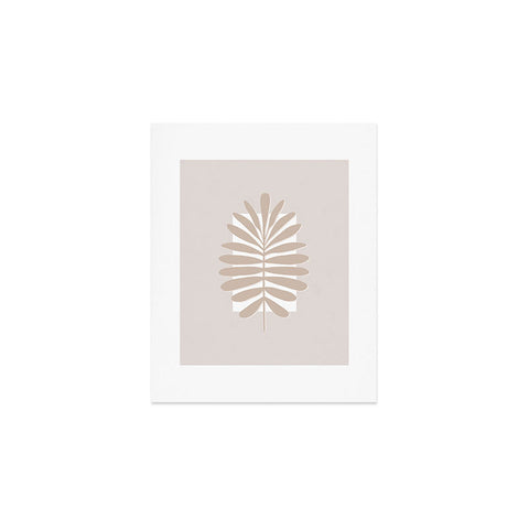Alisa Galitsyna Neutral Tropical Leaves Art Print