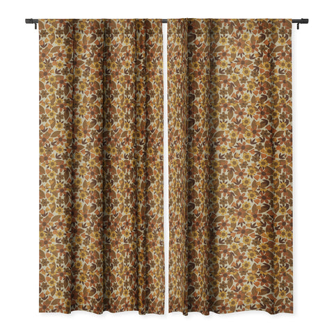 Alisa Galitsyna Nostalgic Bloom Blackout Window Curtain