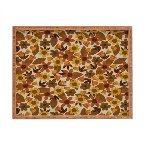 Alisa Galitsyna Nostalgic Bloom Rectangular Tray