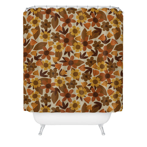 Alisa Galitsyna Nostalgic Bloom Shower Curtain