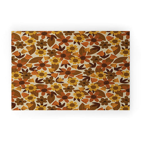 Alisa Galitsyna Nostalgic Bloom Welcome Mat