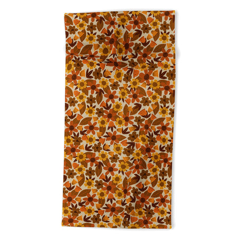 Alisa Galitsyna Nostalgic Bloom Beach Towel