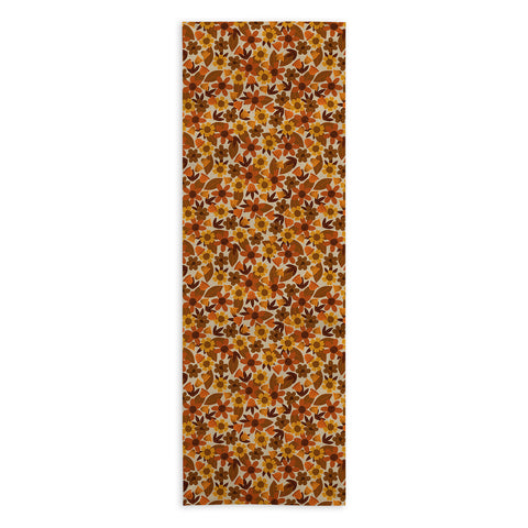 Alisa Galitsyna Nostalgic Bloom Yoga Towel