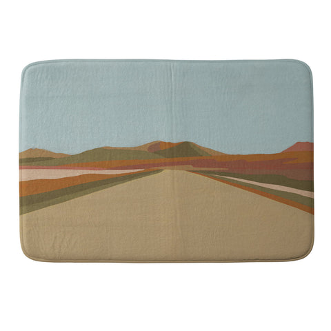 Alisa Galitsyna On the Road 2 Memory Foam Bath Mat