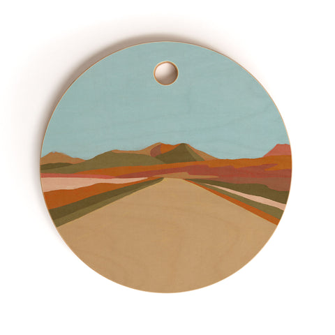 Alisa Galitsyna On the Road 2 Cutting Board Round