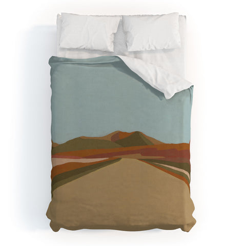 Alisa Galitsyna On the Road 2 Duvet Cover