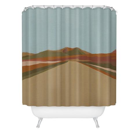 Alisa Galitsyna On the Road 2 Shower Curtain