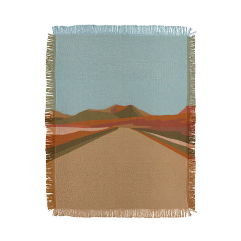Alisa Galitsyna On the Road 2 Throw Blanket