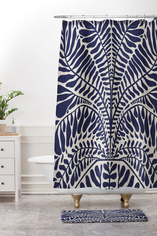 Alisa Galitsyna One HundredLeaved Plant 11 Shower Curtain And Mat