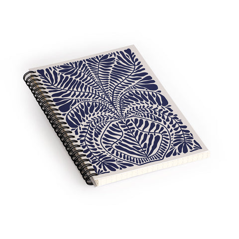 Alisa Galitsyna One HundredLeaved Plant 11 Spiral Notebook