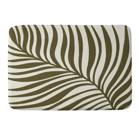 Alisa Galitsyna One HundredLeaved Plant 16 Memory Foam Bath Mat