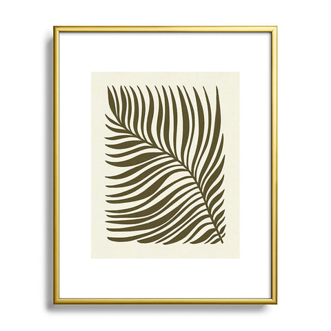 Alisa Galitsyna One HundredLeaved Plant 16 Metal Framed Art Print