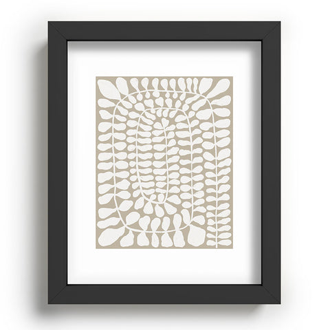 Alisa Galitsyna One HundredLeaved Plant 3 Recessed Framing Rectangle
