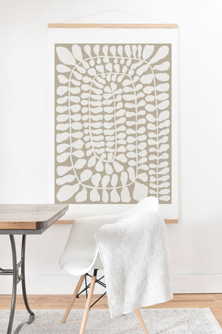 Alisa Galitsyna One HundredLeaved Plant 3 Art Print And Hanger