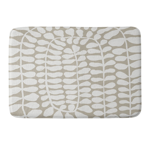 Alisa Galitsyna One HundredLeaved Plant 3 Memory Foam Bath Mat