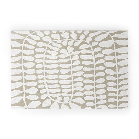 Alisa Galitsyna One HundredLeaved Plant 3 Welcome Mat