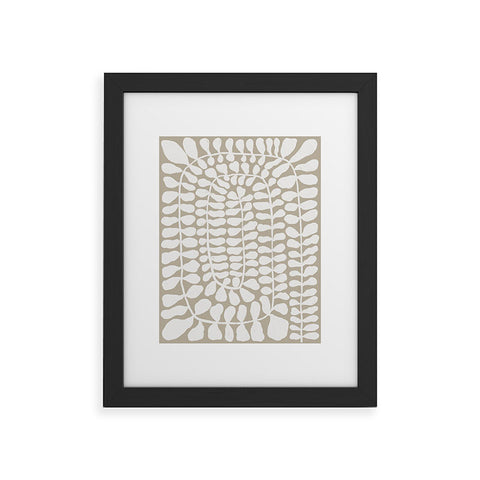 Alisa Galitsyna One HundredLeaved Plant 3 Framed Art Print