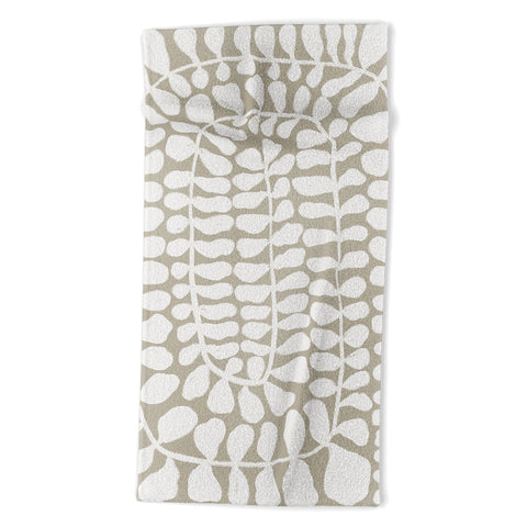 Alisa Galitsyna One HundredLeaved Plant 3 Beach Towel