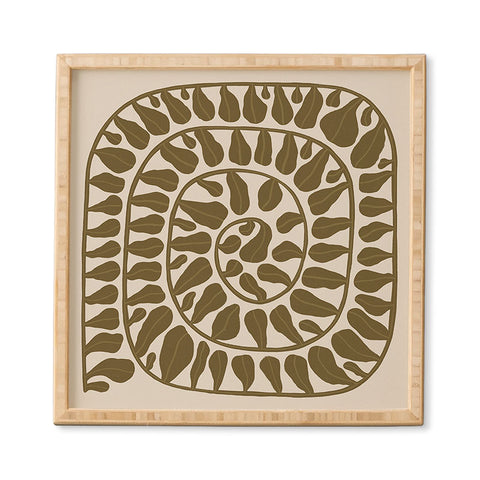 Alisa Galitsyna One HundredLeaved Plant 6 Framed Wall Art