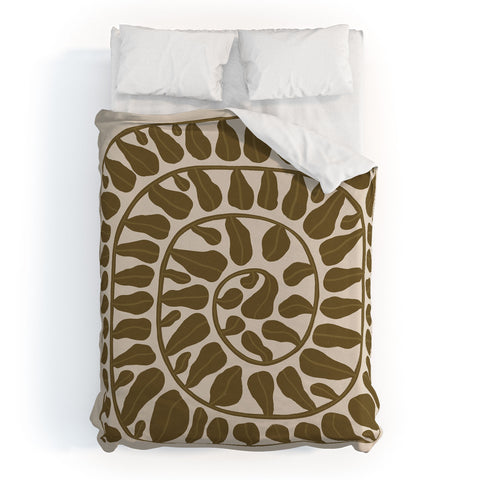 Alisa Galitsyna One HundredLeaved Plant 6 Duvet Cover
