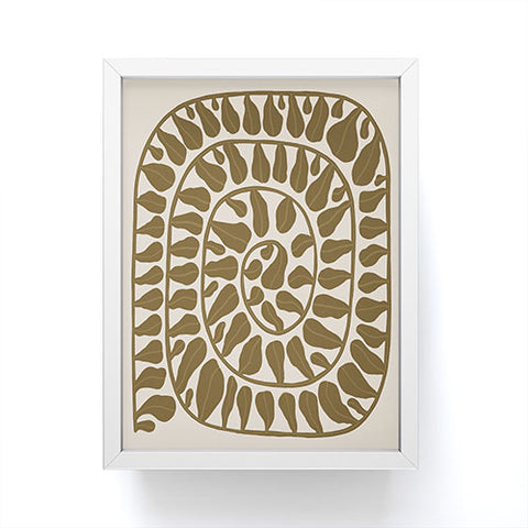 Alisa Galitsyna One HundredLeaved Plant 6 Framed Mini Art Print