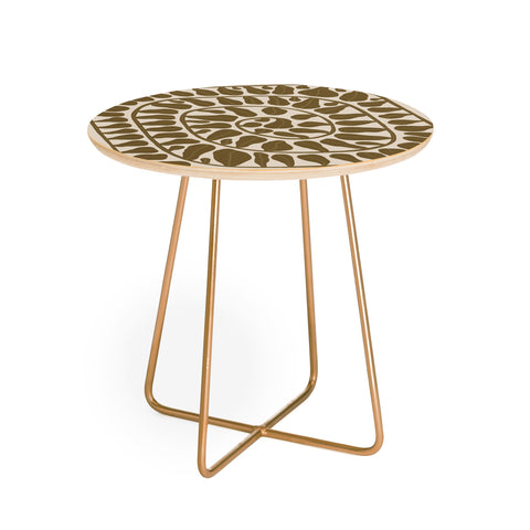 Alisa Galitsyna One HundredLeaved Plant 6 Round Side Table
