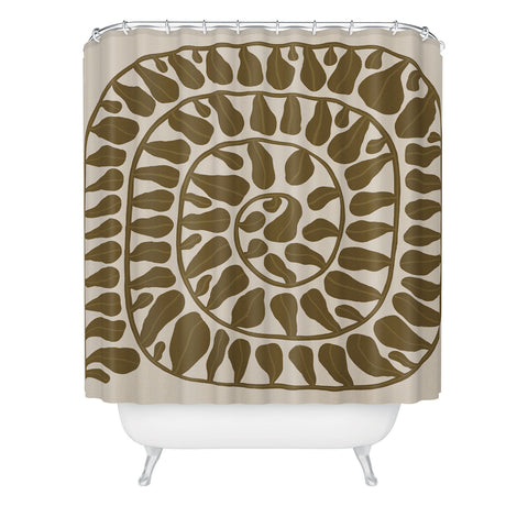 Alisa Galitsyna One HundredLeaved Plant 6 Shower Curtain