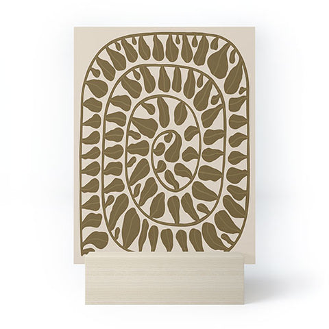 Alisa Galitsyna One HundredLeaved Plant 6 Mini Art Print