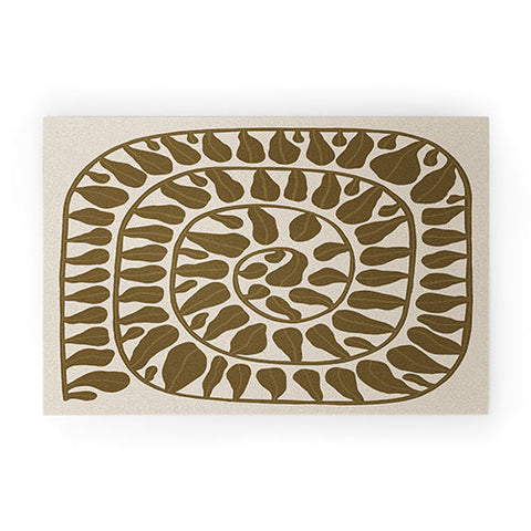 Alisa Galitsyna One HundredLeaved Plant 6 Welcome Mat