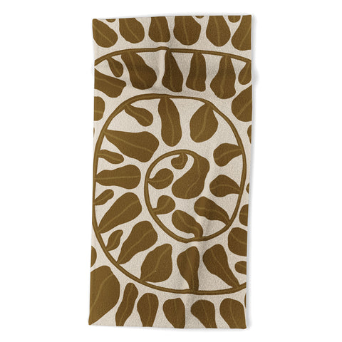 Alisa Galitsyna One HundredLeaved Plant 6 Beach Towel