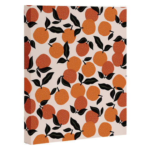 Alisa Galitsyna Orange Garden Art Canvas