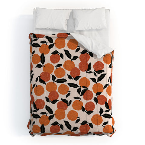 Alisa Galitsyna Orange Garden Comforter